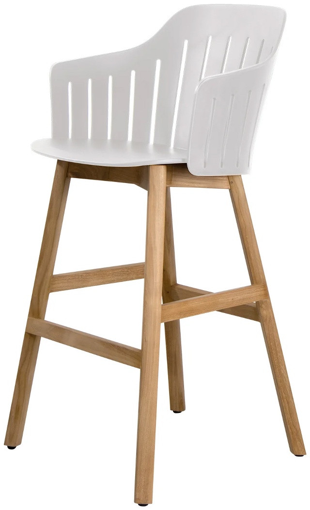 Choice Teak/White Polypropylene