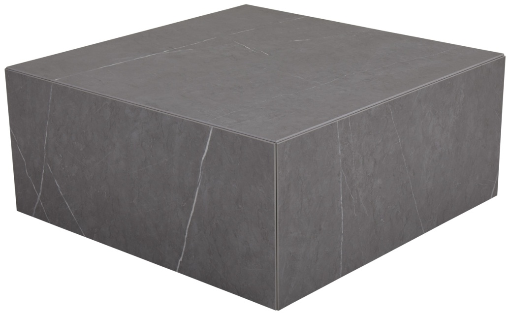 Zten Soffbord Grå 80x80 cm