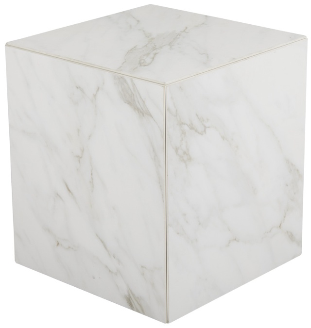 Zten Soffbord Vit 40x40 cm