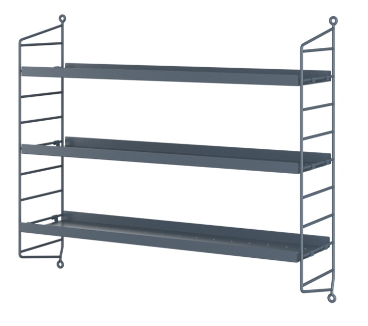 String Pocket Metall/Sergelgrå