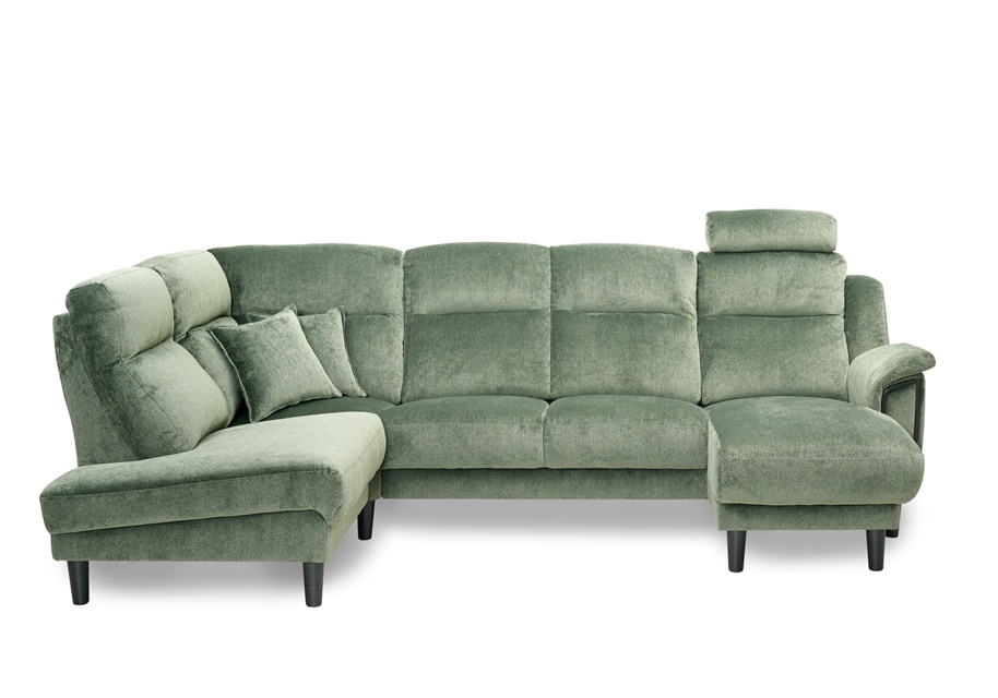 Enzo Hörnsoffa med divan och öppet avslut