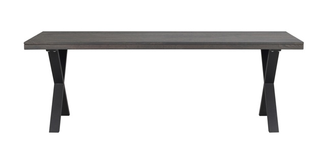 Brooklyn med kryssben Mörkbrun