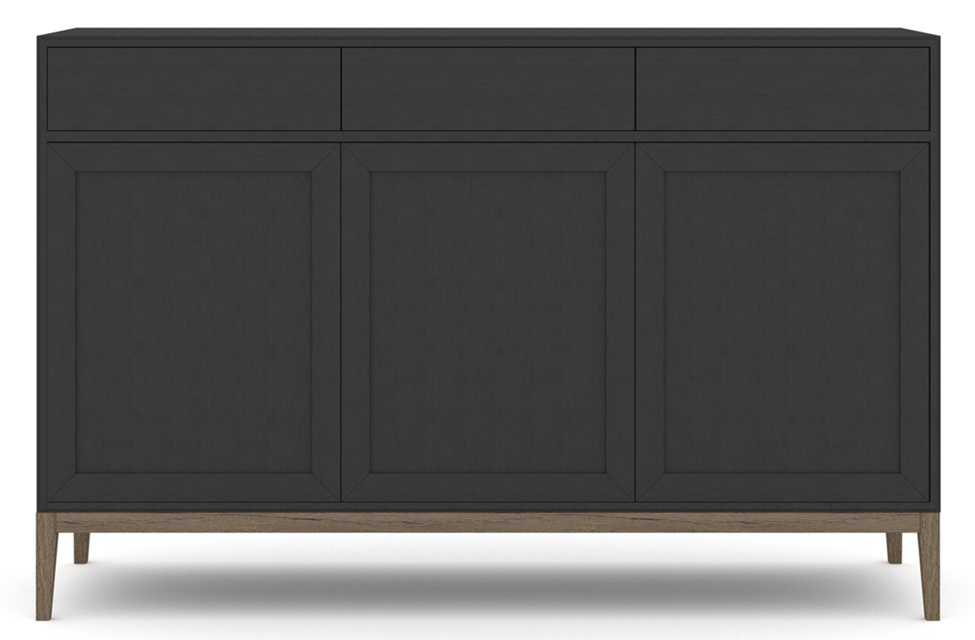 Edge 2.0 skänk Black/Ek