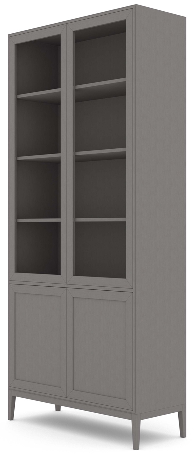 Edge 2.0 Vitrinskåp Grå