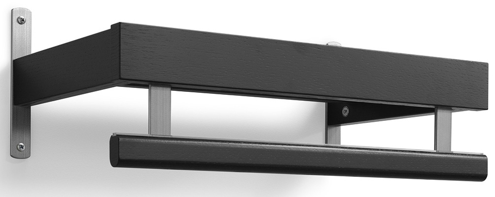 Nadja Hatthylla 50 cm Ek Svartbets/Slipat stål