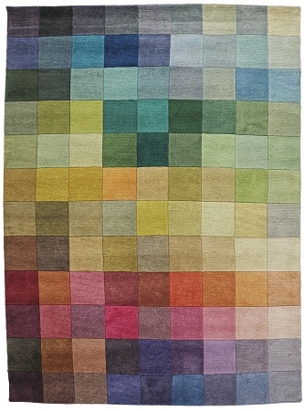 Palett multi Handknuten