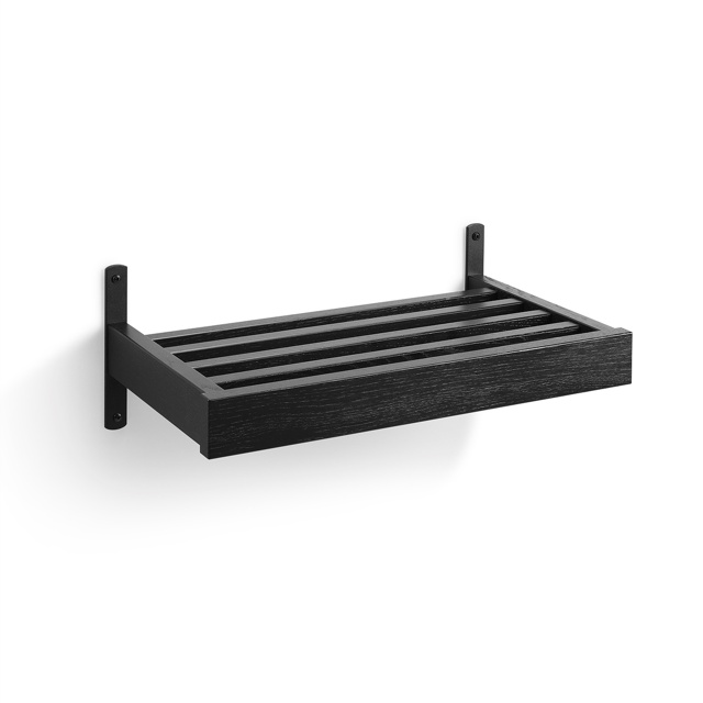 Nadja Skohylla 50 cm Ek Svartbets/Mattsvart Stål