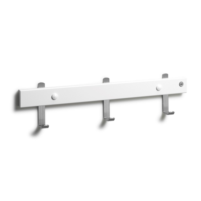 Nadja Kroklist 40 cm Björk Vitlack/Slipat stål