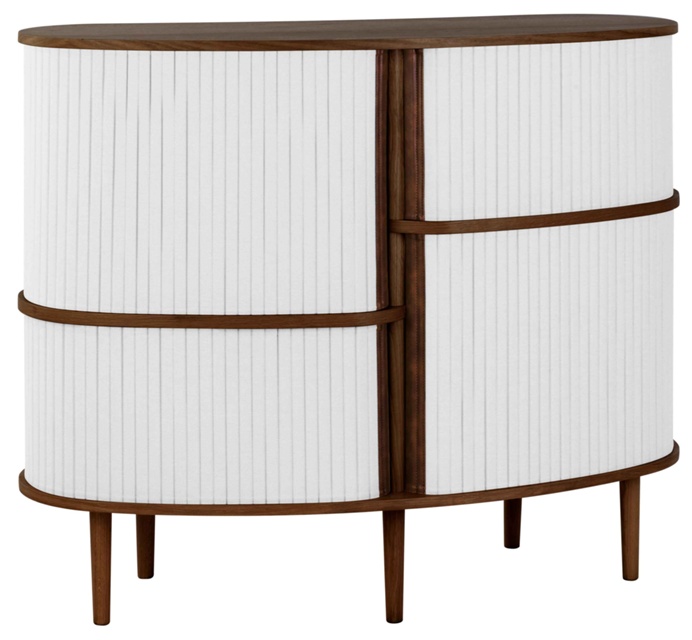 Audacious Highboard Dark Oak / Sterling