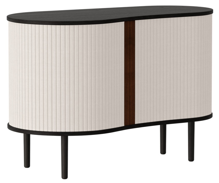 Audacious Cabinet Black Oak / White Sands