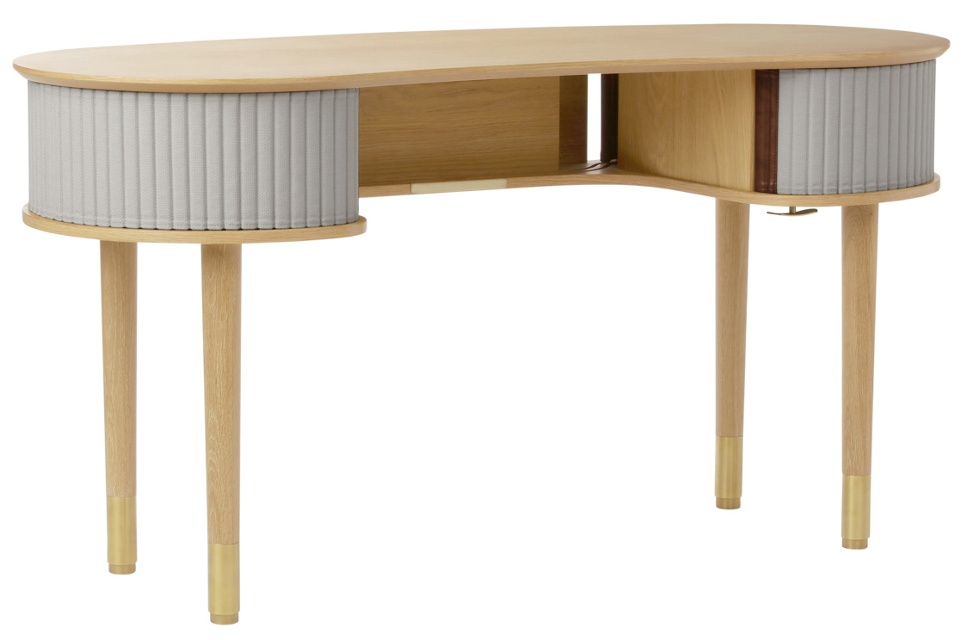 Audacious Skrivbord Oak / Sterling