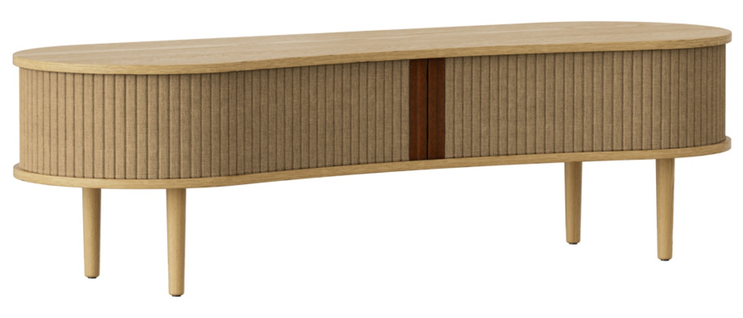 Audacious TV-Bench Oak / Sugar Brown