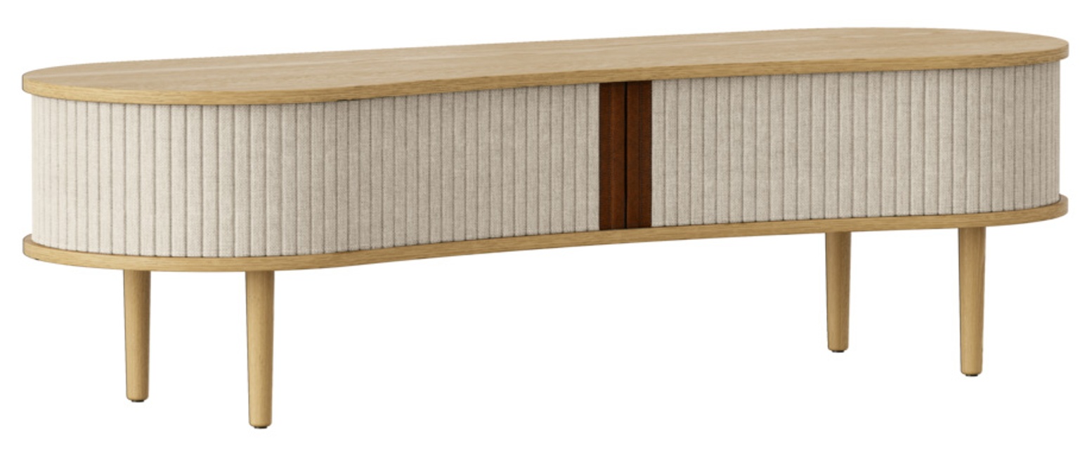 Audacious TV-Bench Oak / White Sands