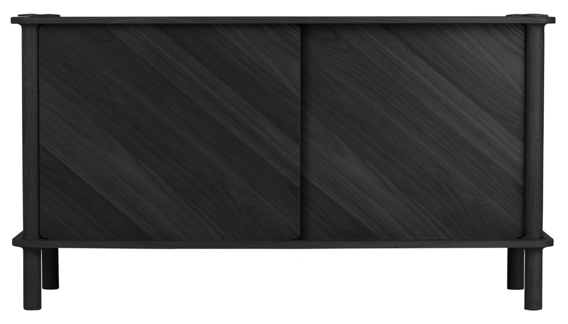 Italic Black Oak - 2 dörrar trä