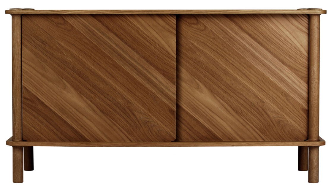 Italic Dark Oak - 2 dörrar trä