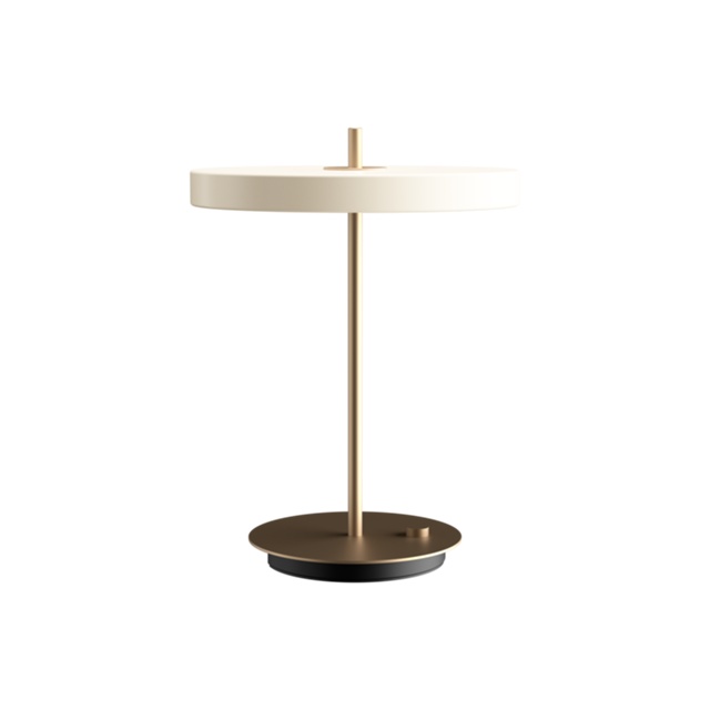 Asteria Table Pearl White