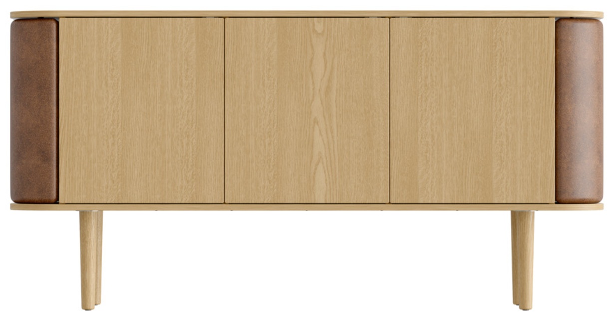 Treasures 3-dörrar Oak - Hazelnut