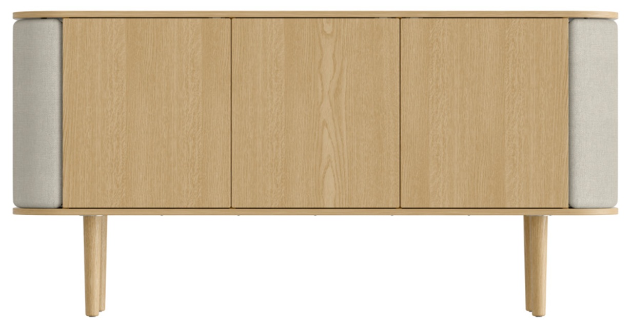 Treasures 3-dörrar Oak - White Sands