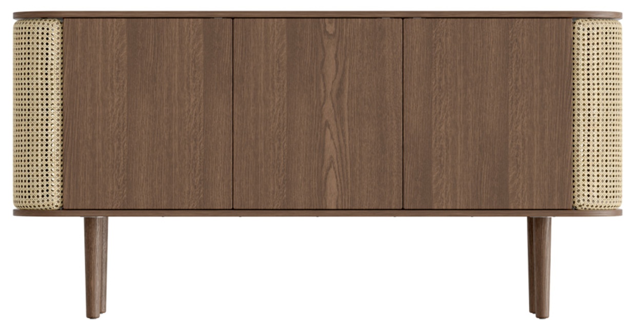 Treasures 3-dörrar Dark Oak - Venetian Cane