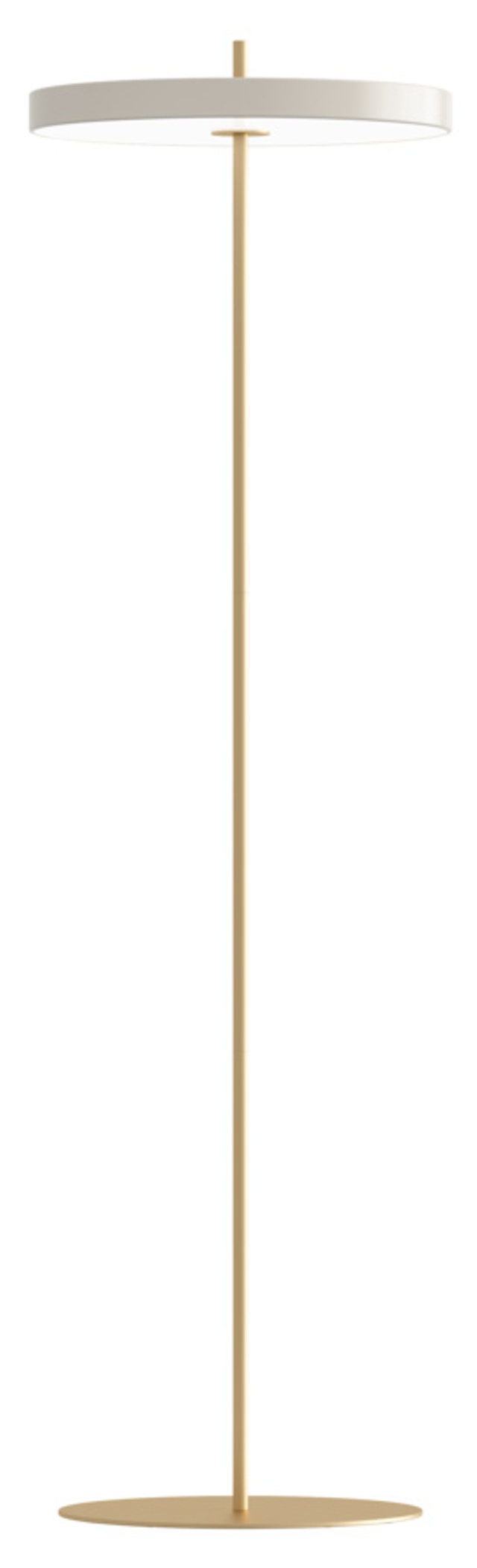 Asteria Floor Pearl White