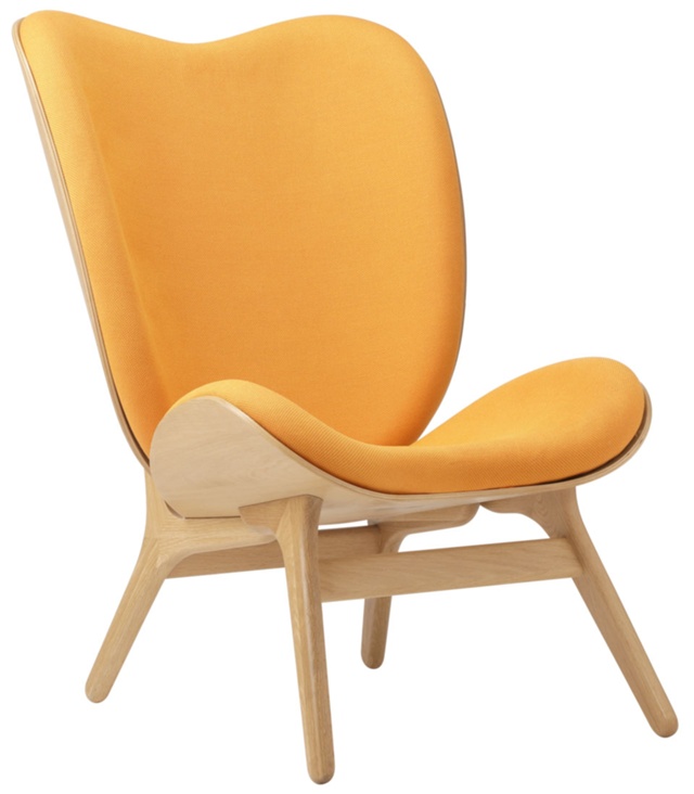 A Conversation Piece Oak - Tyg Tangerine