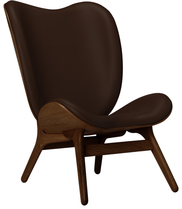A Conversation Piece Dark Oak - Läder Hope Brown