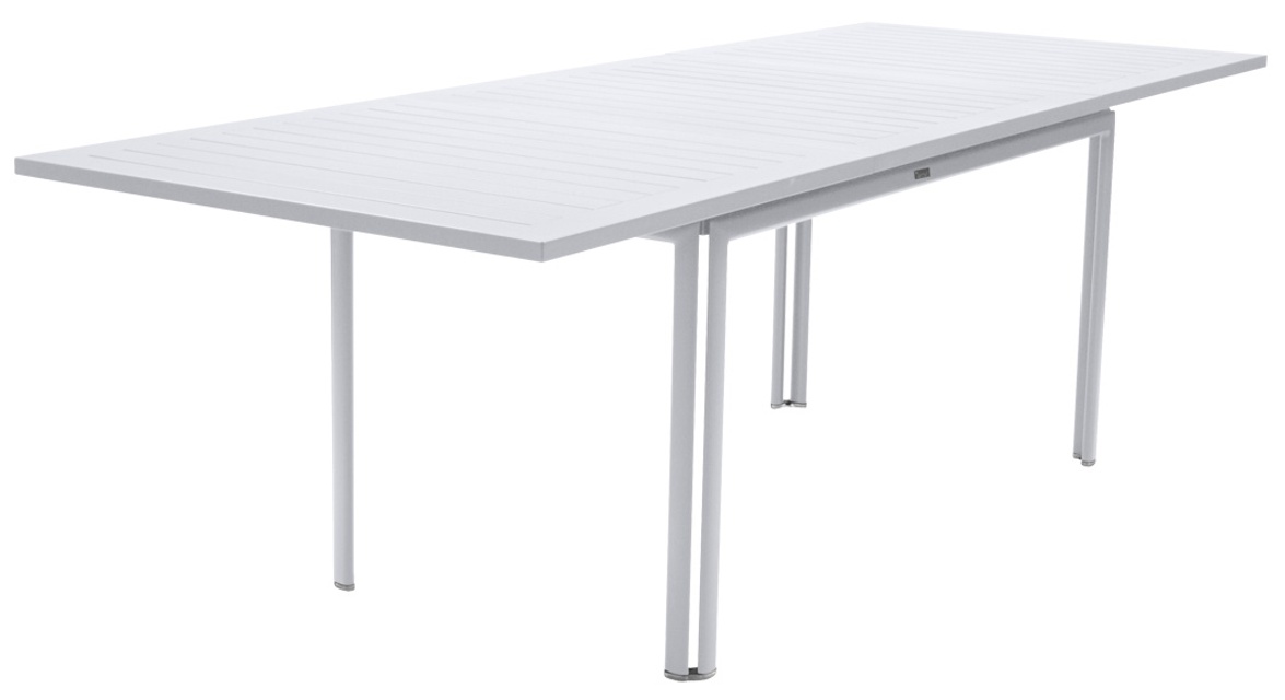 Costa matbord med iläggsskiva Cotton White