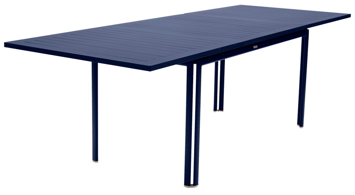 Costa matbord med iläggsskiva Deep Blue