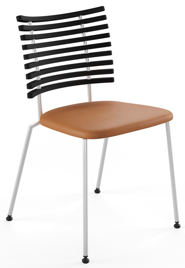 GM 4105 Ask svart/anilin cognac