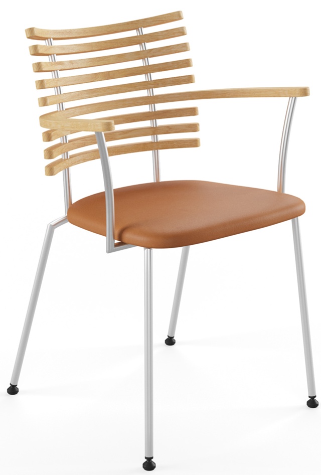 GM 4106 Tiger Ask olja/anilin cognac