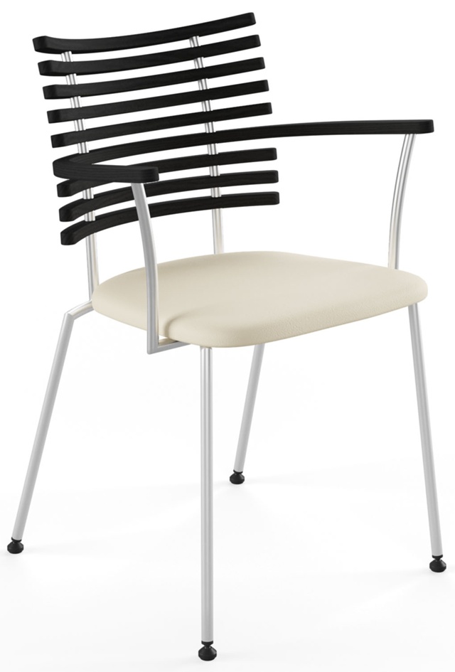 GM 4106 Tiger Ask svart/semi creme