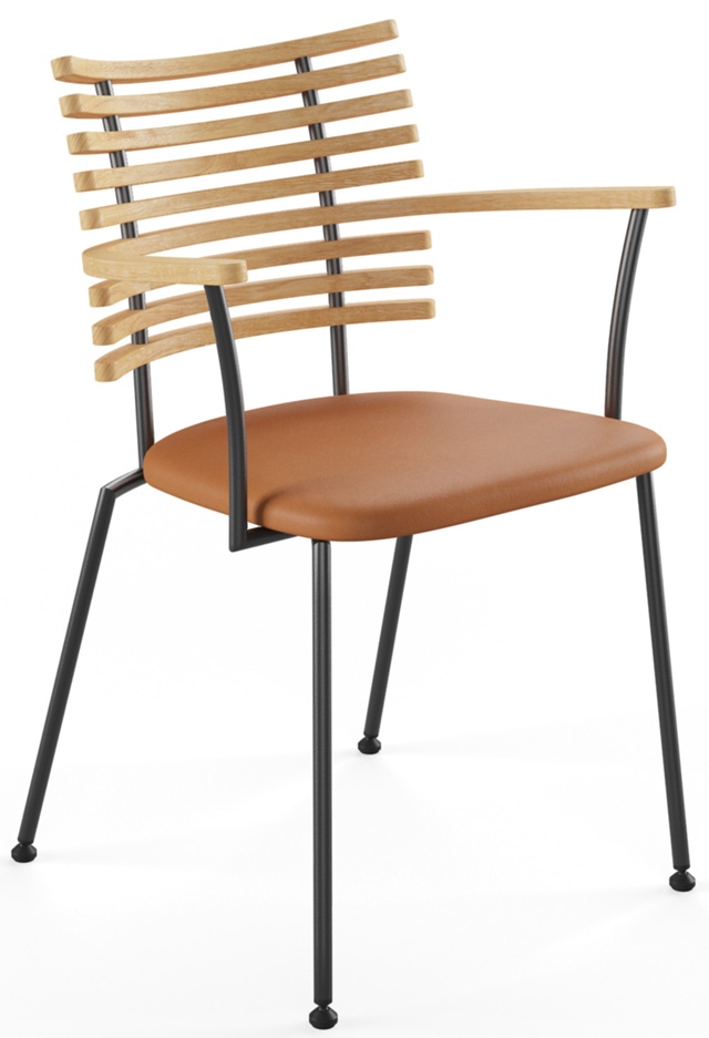 GM 4106 Tiger Ask olja/anilin cognac