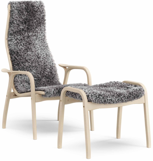 Lamino Anniversery edition Fåtölj med pall