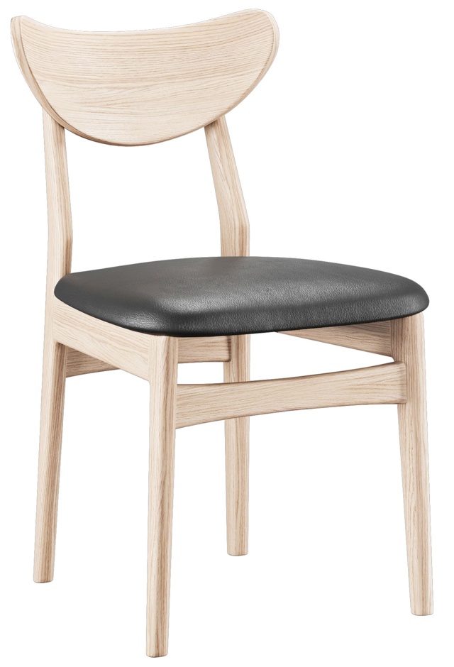 Esther Vitoljad Ek/svart läder