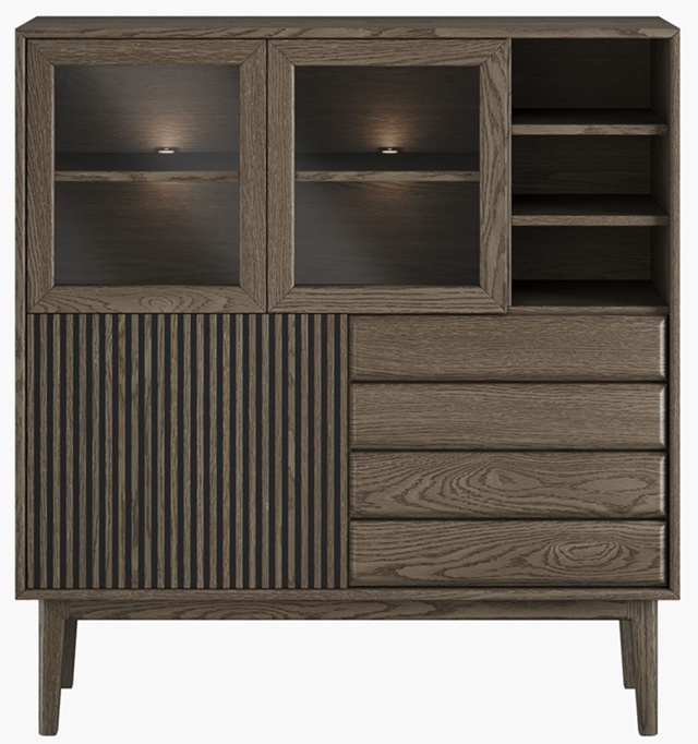 Broholm Highboard Lamelluckor