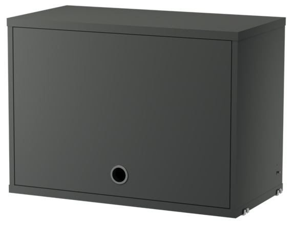 String överskåp Mörkgrå