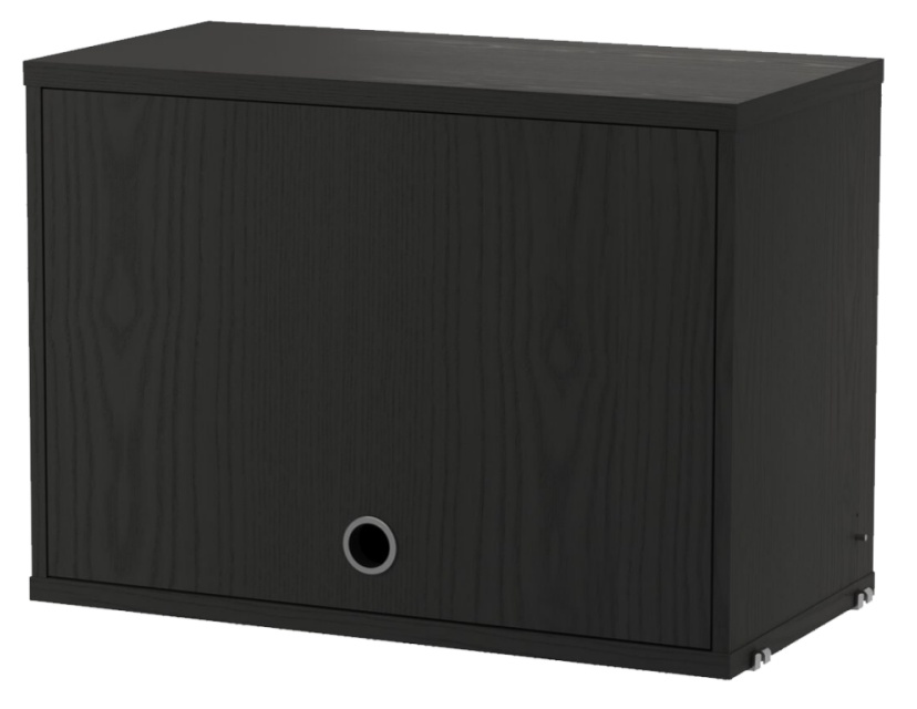 String överskåp Svartbetsad ask