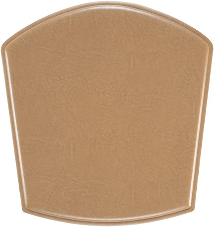 Dyna till Zigzagstol Läder Kamel