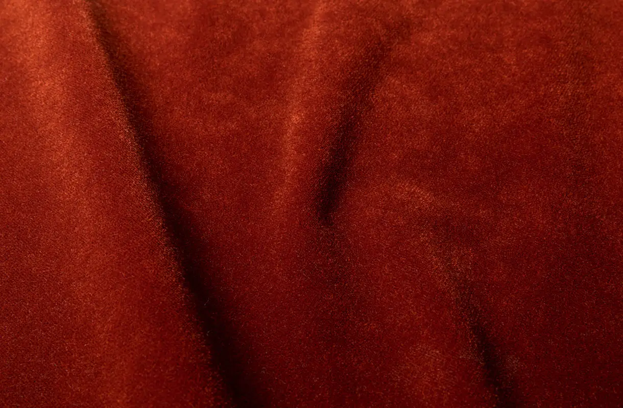 Tyg pg3 Classic Velvet 20 deep orange