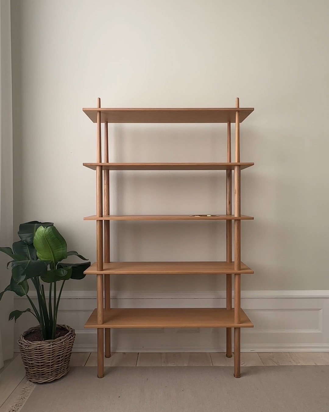 Stories Hylla Oak - inkl. 3 korgar